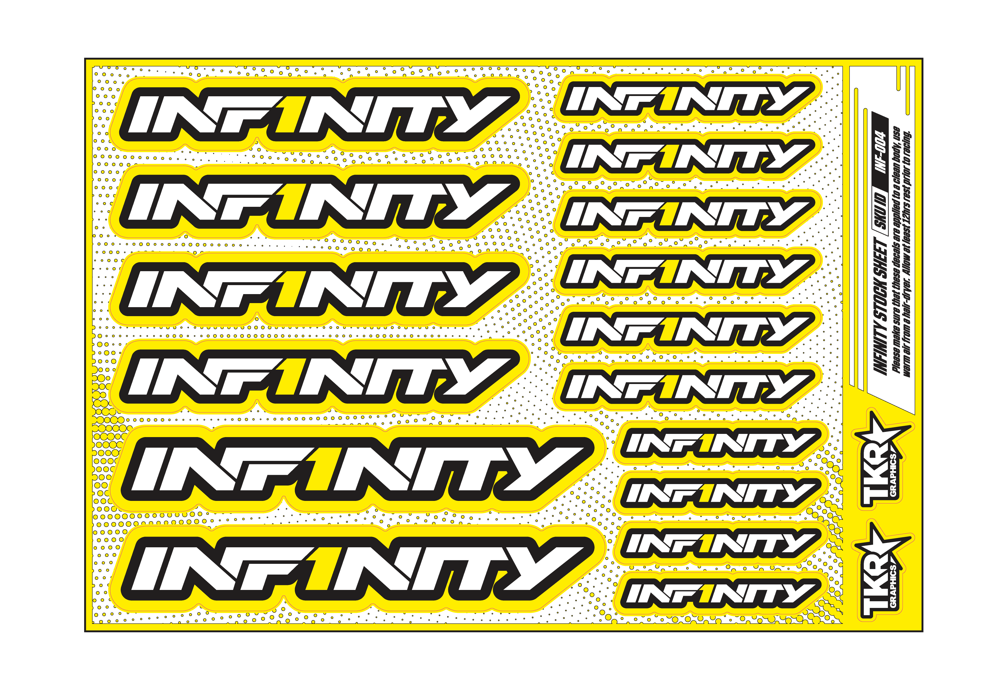INFINITY  A5 STOCK SHEET