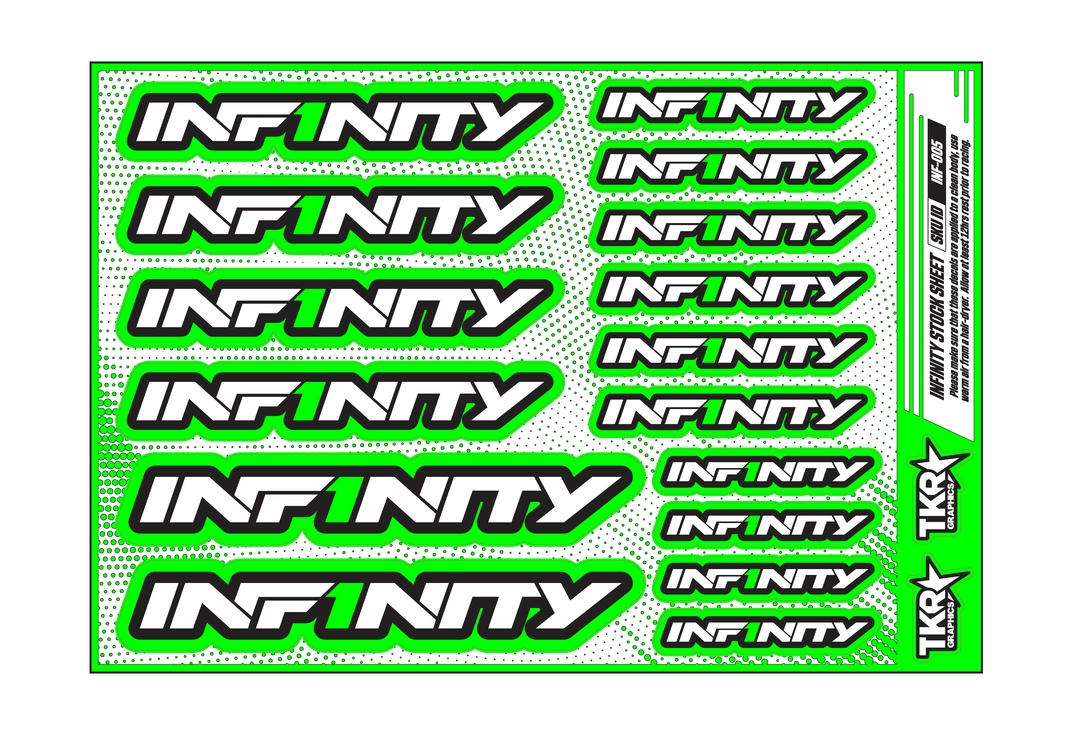INFINITY  A5 STOCK SHEET