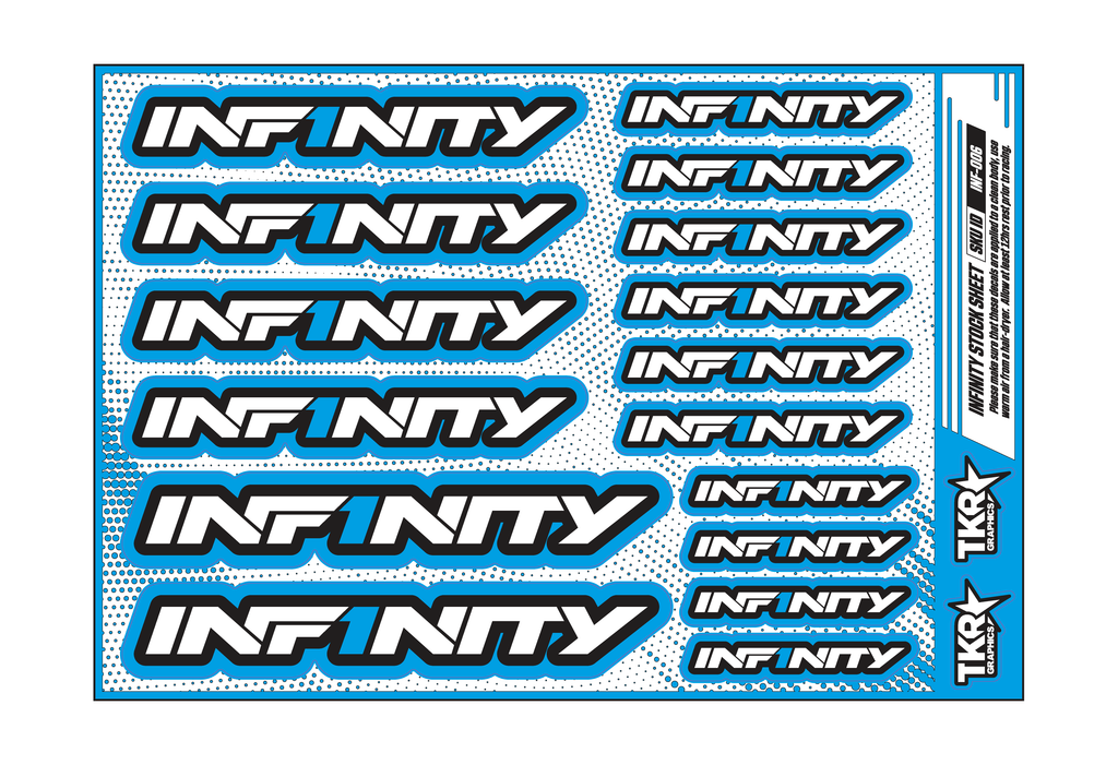 INFINITY  A5 STOCK SHEET