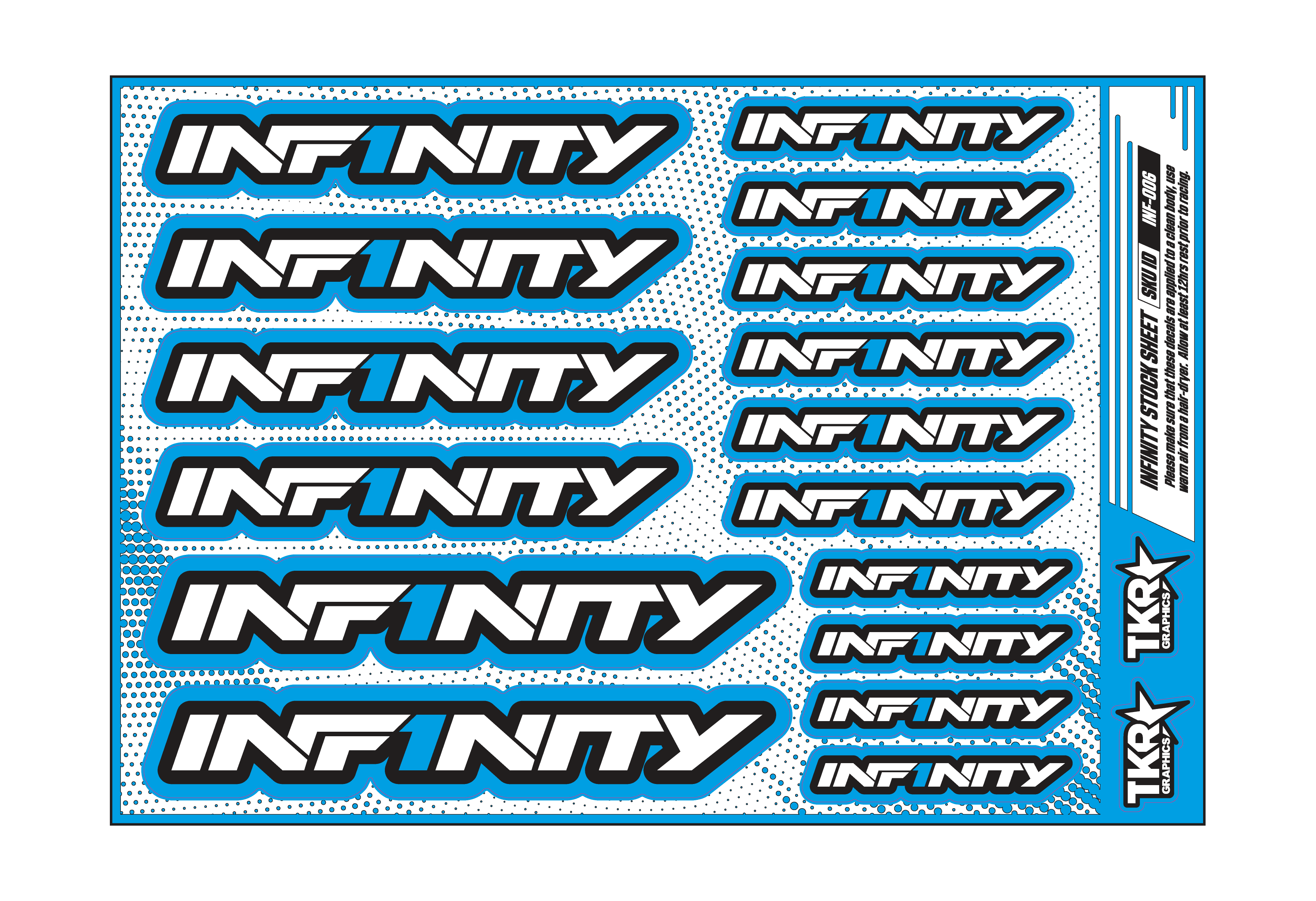 INFINITY  A5 STOCK SHEET