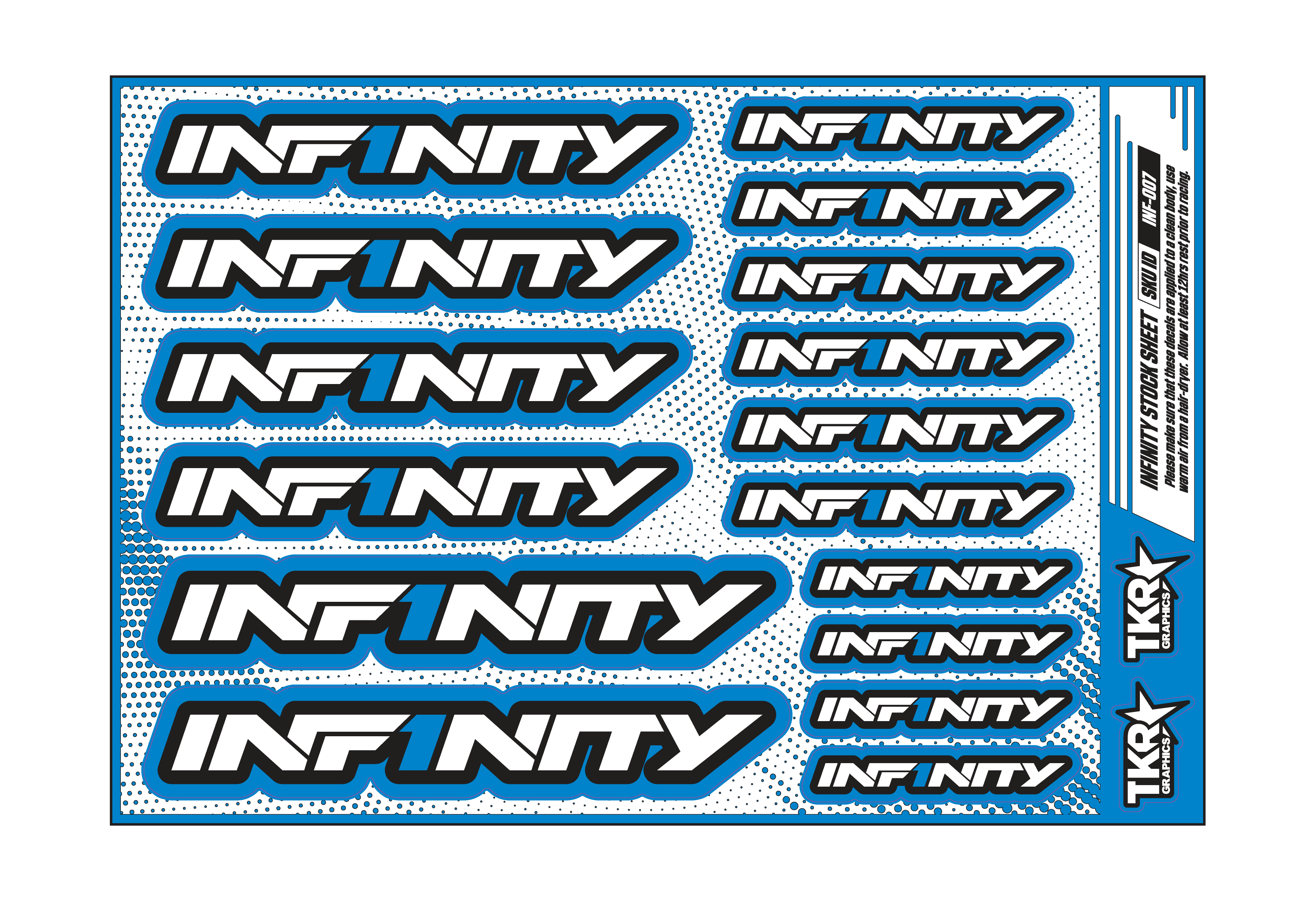 INFINITY  A5 STOCK SHEET