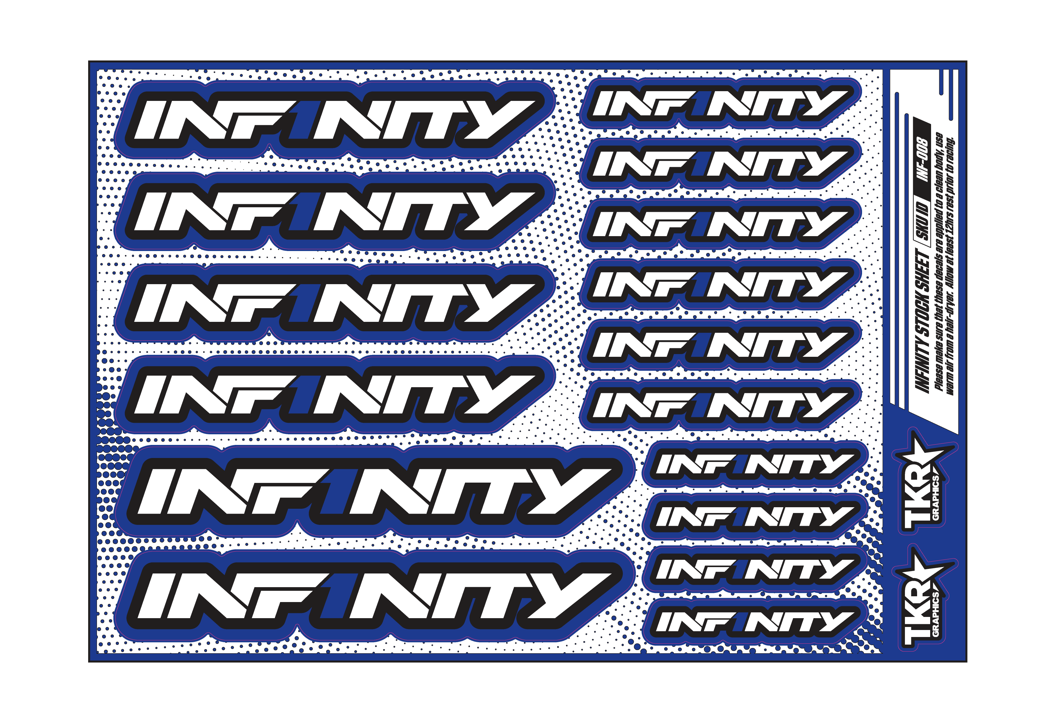 INFINITY  A5 STOCK SHEET