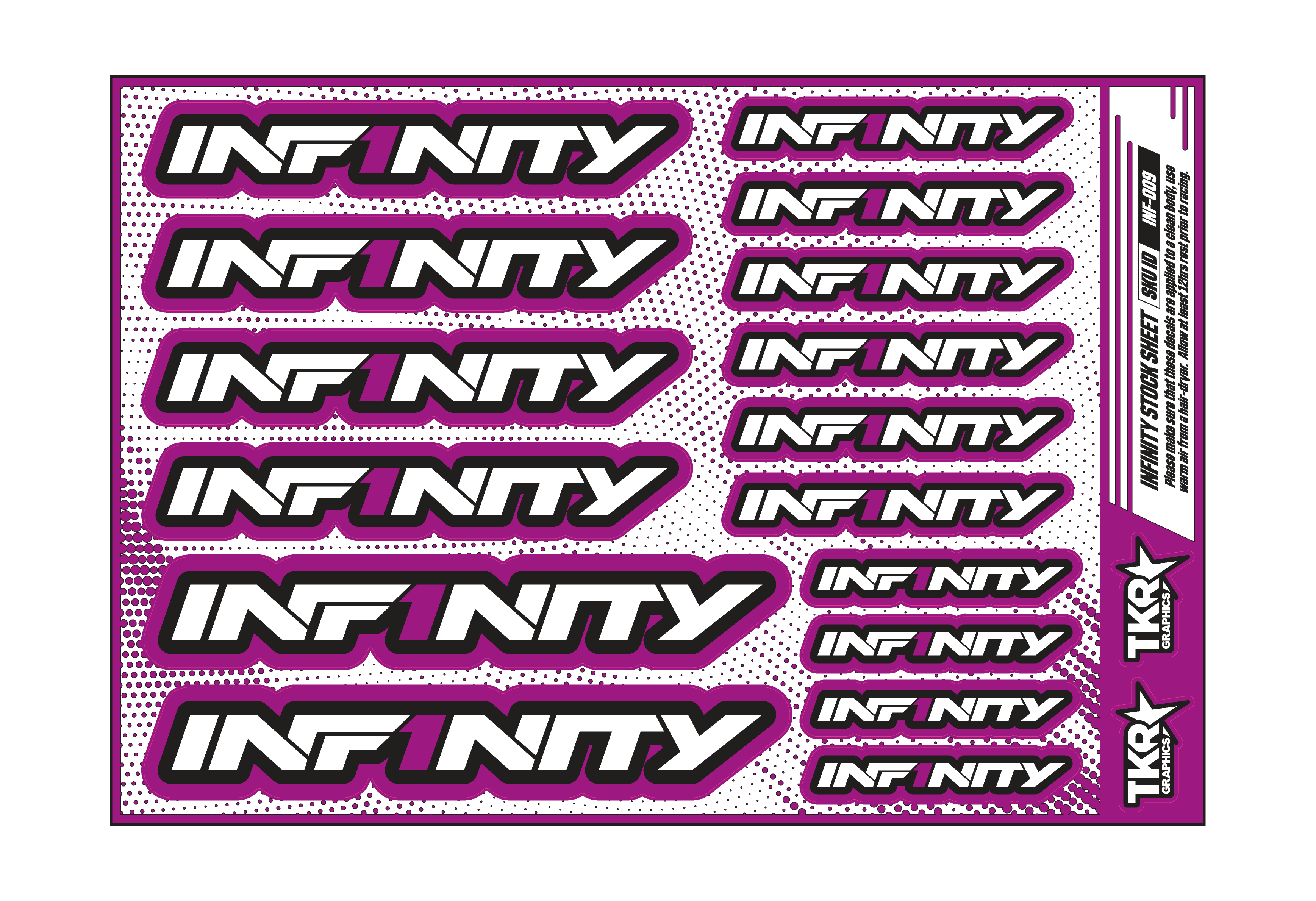 INFINITY  A5 STOCK SHEET