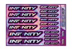 HOLOGRAPHIC INFINITY A5 STOCK SHEET