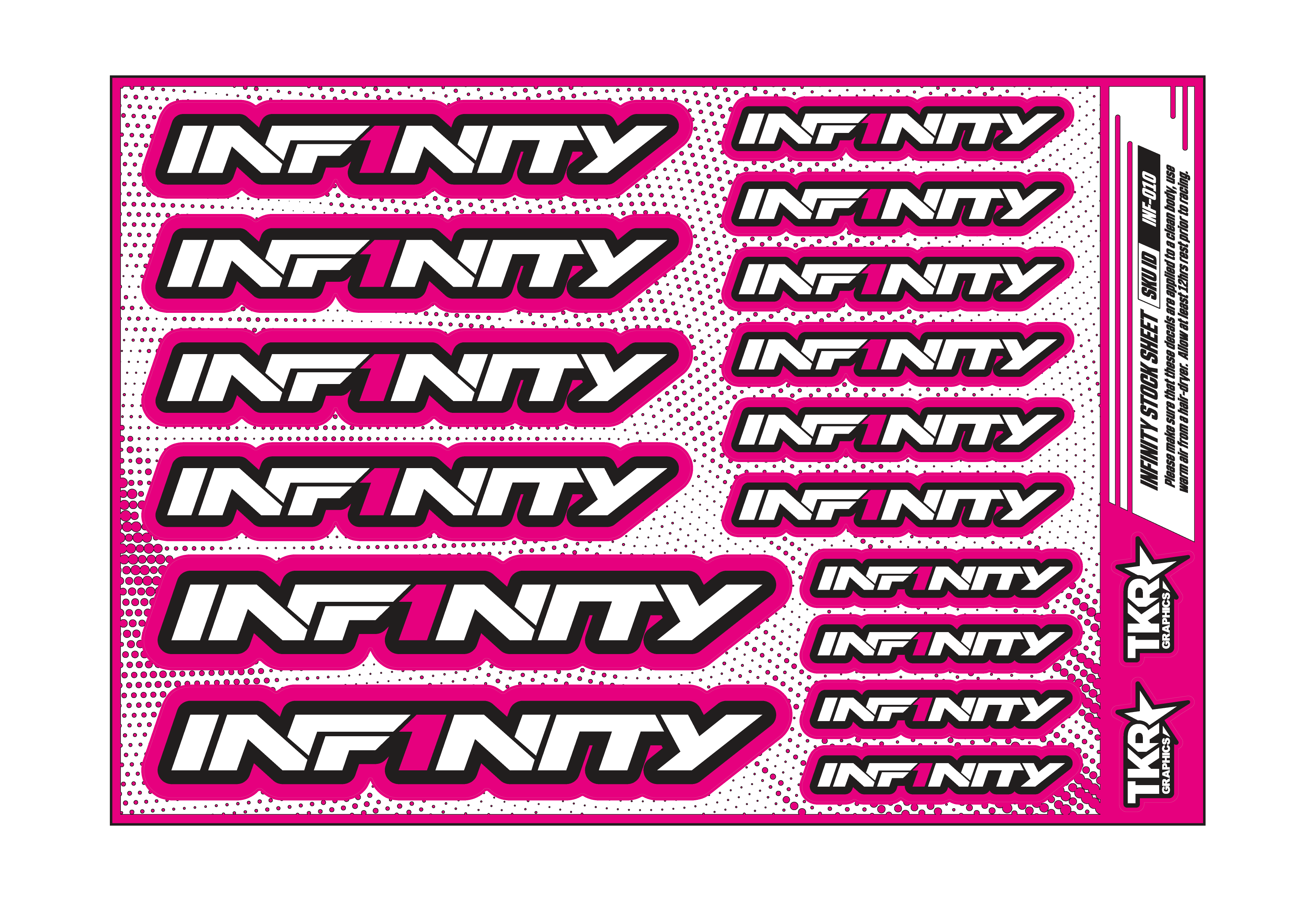 INFINITY  A5 STOCK SHEET