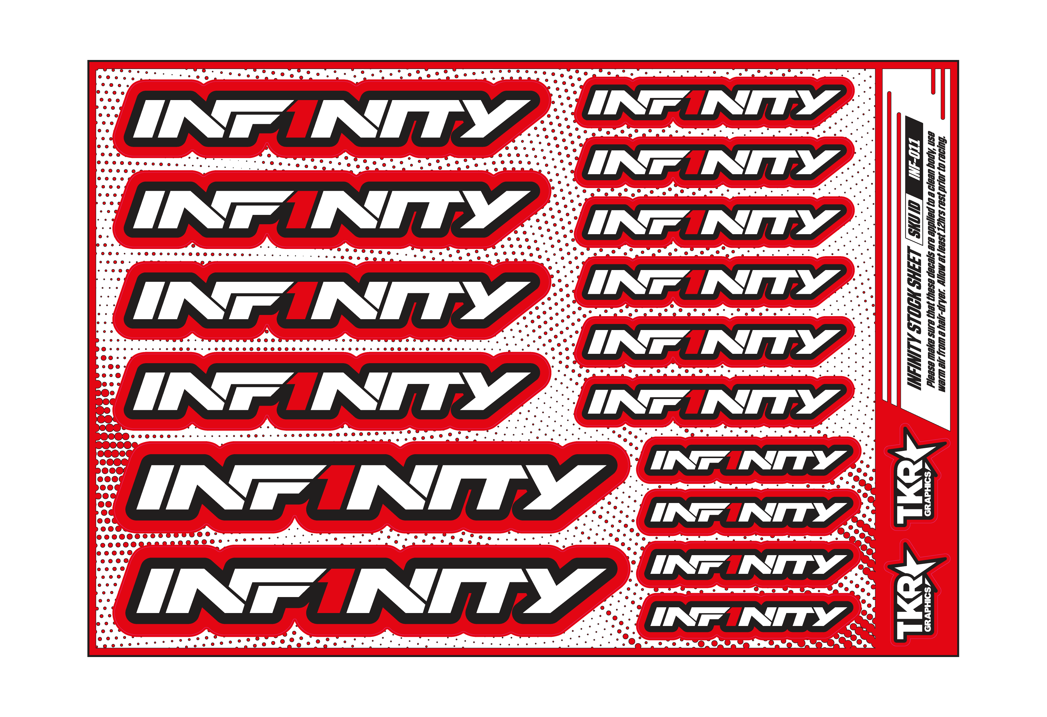 INFINITY  A5 STOCK SHEET
