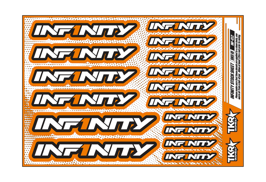 INFINITY  A5 STOCK SHEET