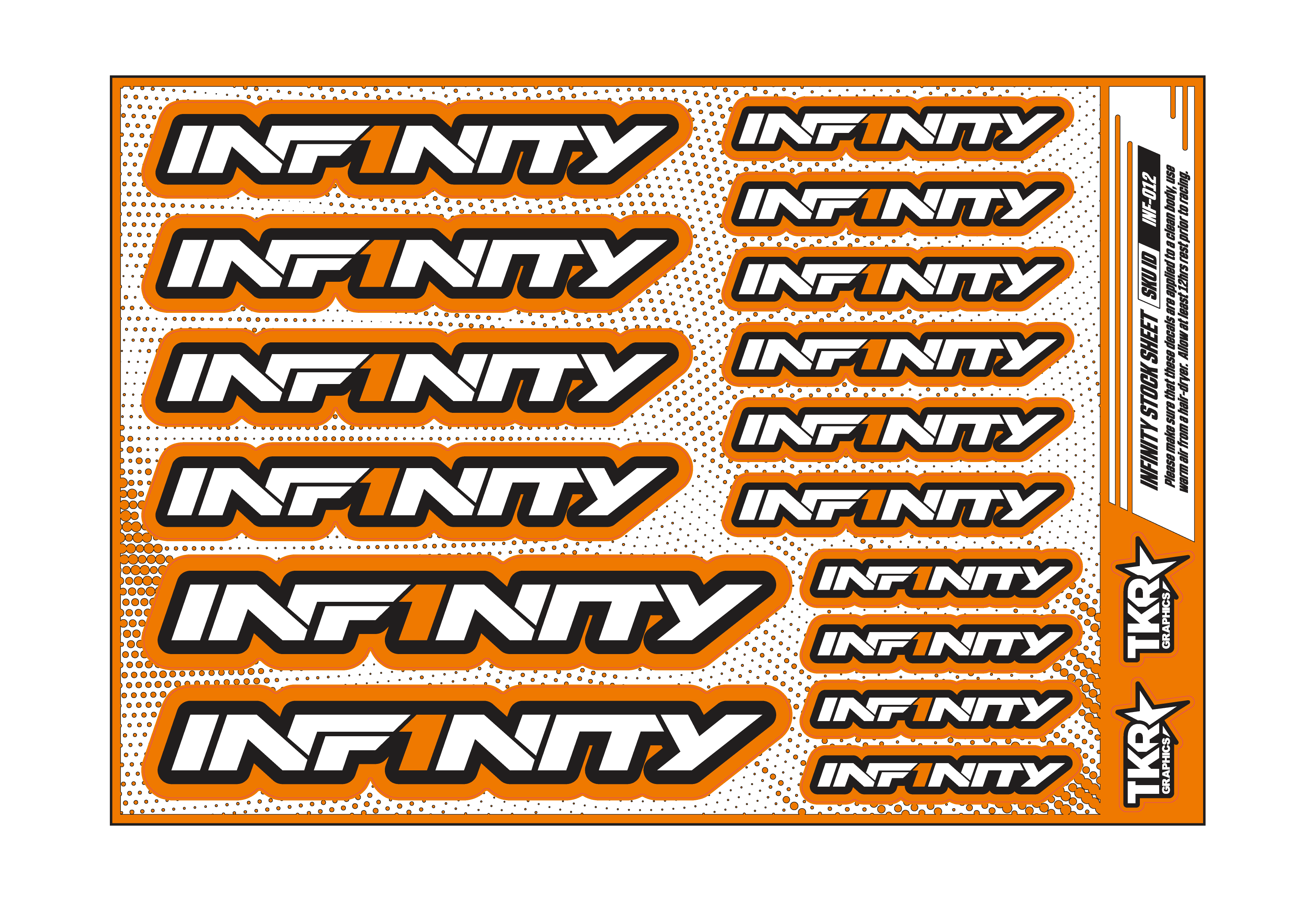 INFINITY  A5 STOCK SHEET