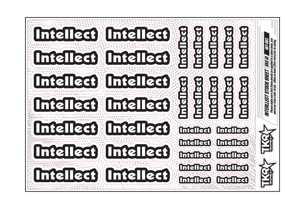 INTELLECT A5 STOCK SHEET