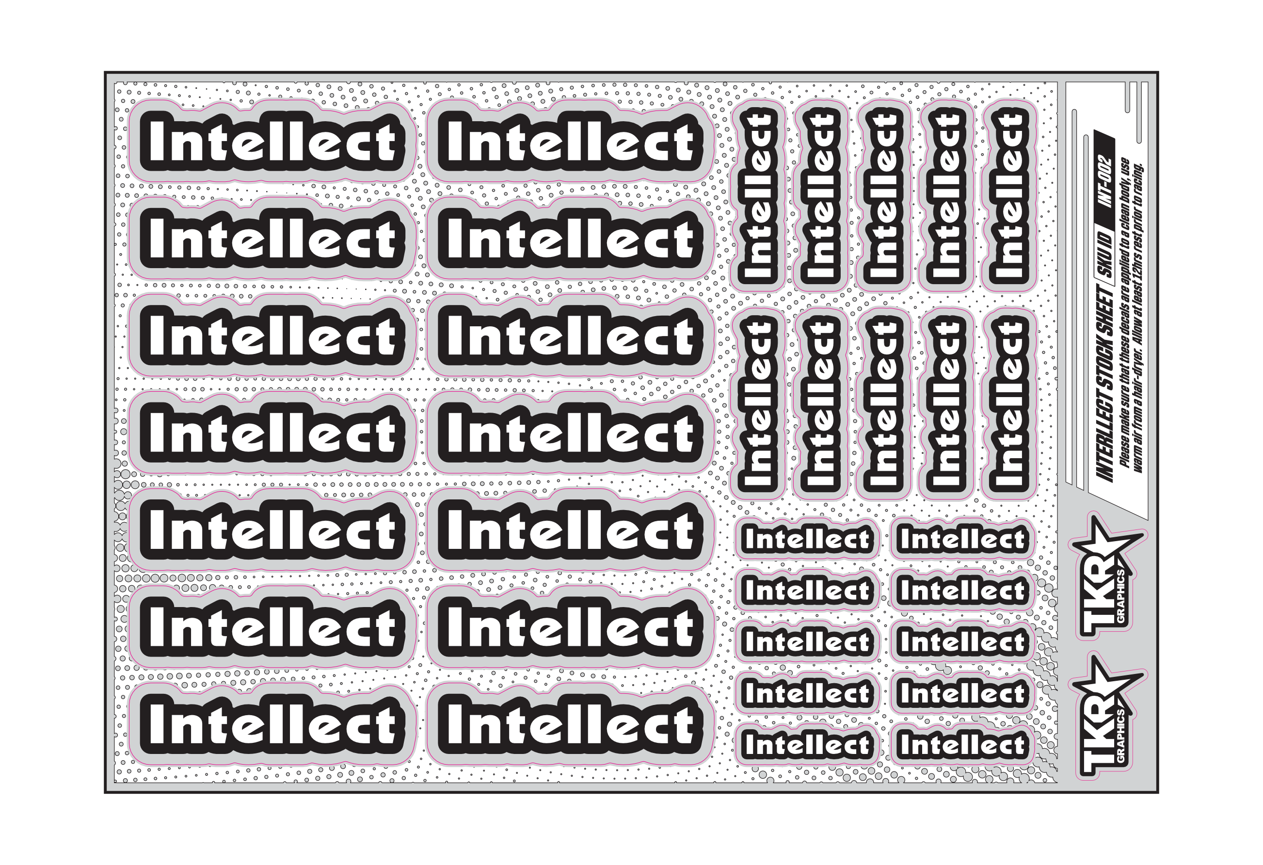 INTELLECT A5 STOCK SHEET
