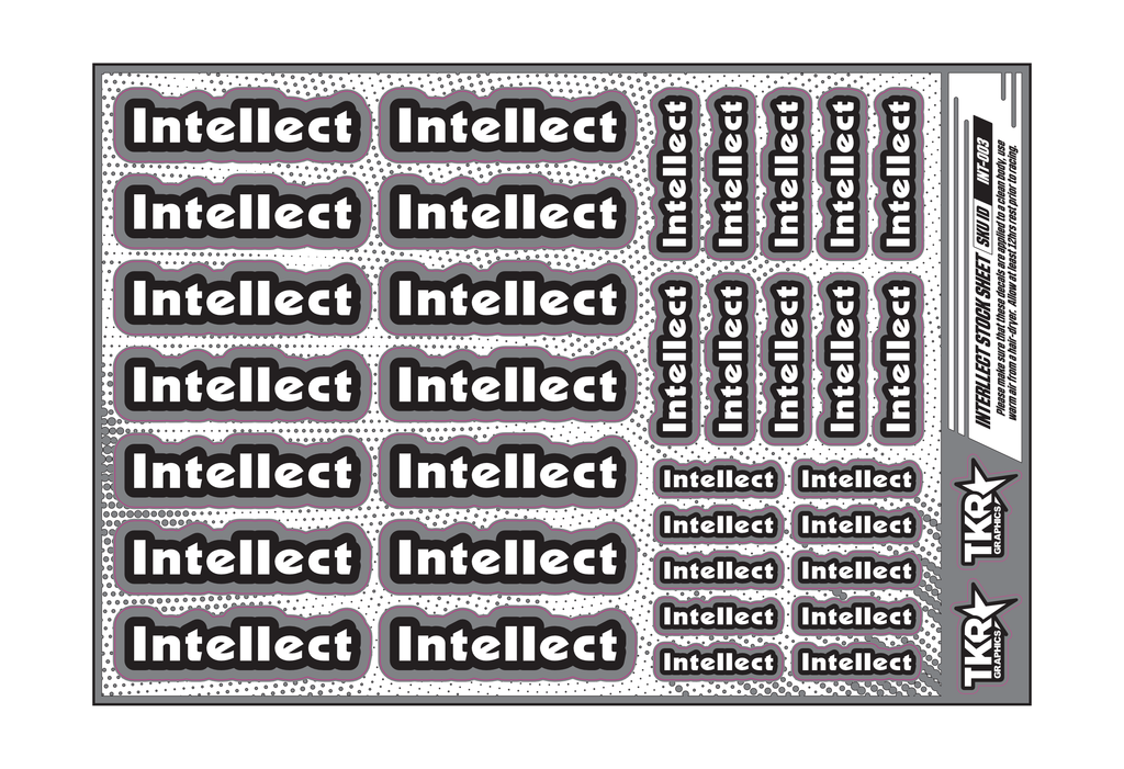 INTELLECT A5 STOCK SHEET