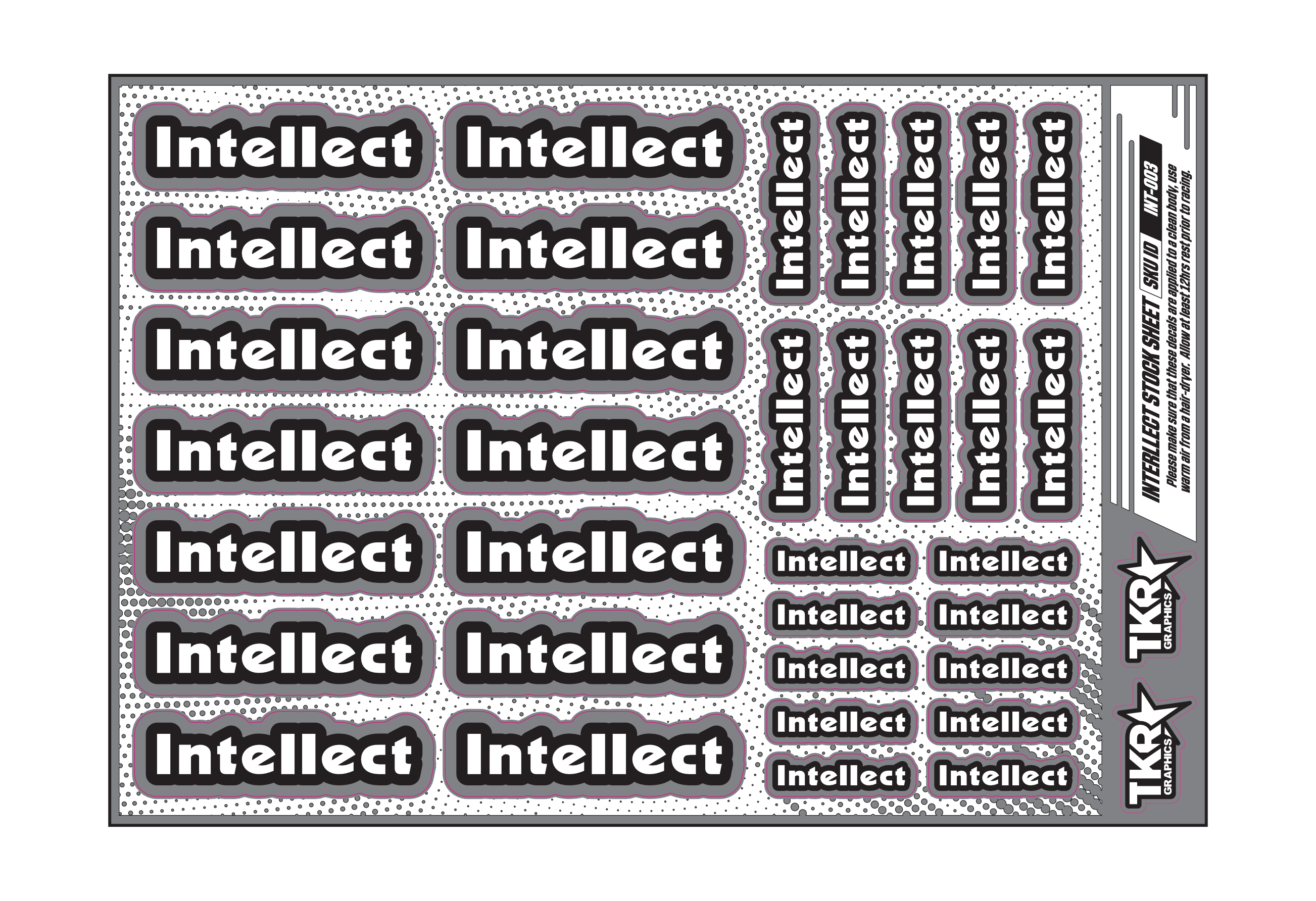 INTELLECT A5 STOCK SHEET