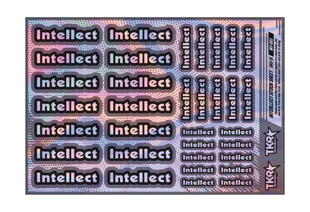 HOLOGRAPHIC INTELLECT A5 STOCK SHEET