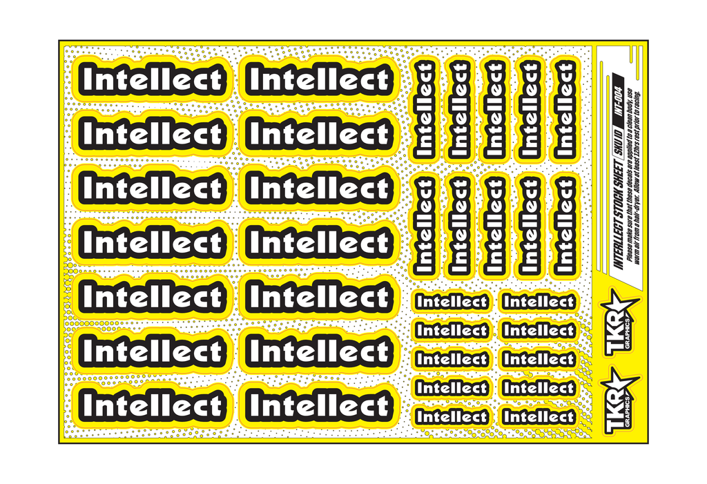 INTELLECT A5 STOCK SHEET