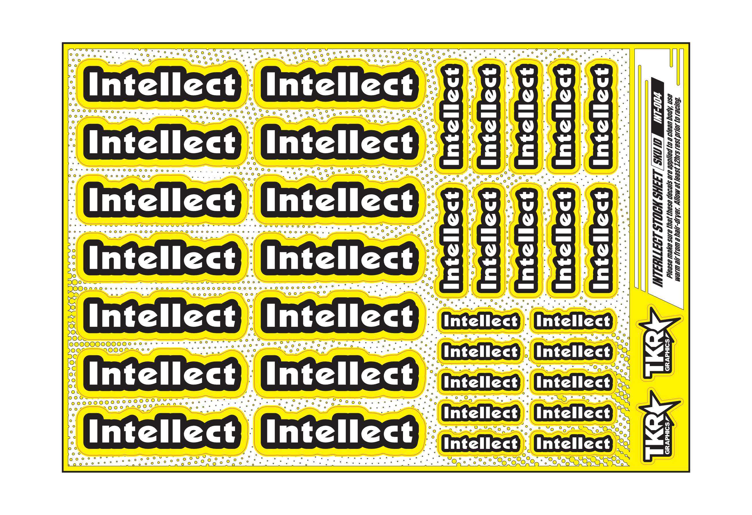 INTELLECT A5 STOCK SHEET