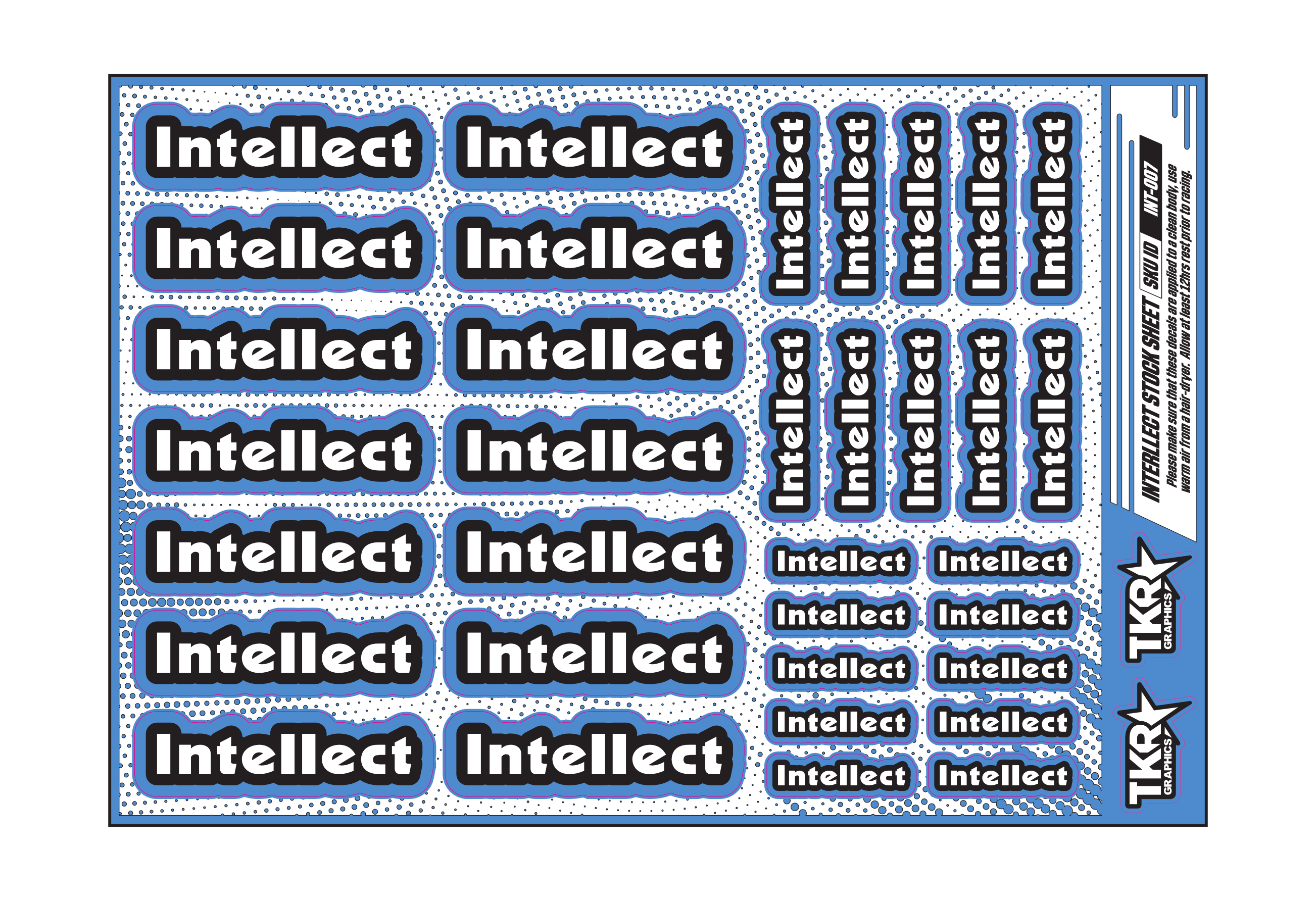 INTELLECT A5 STOCK SHEET