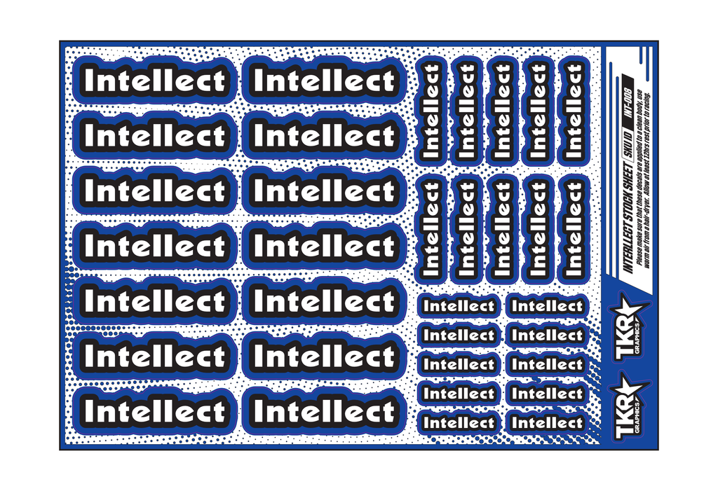INTELLECT A5 STOCK SHEET