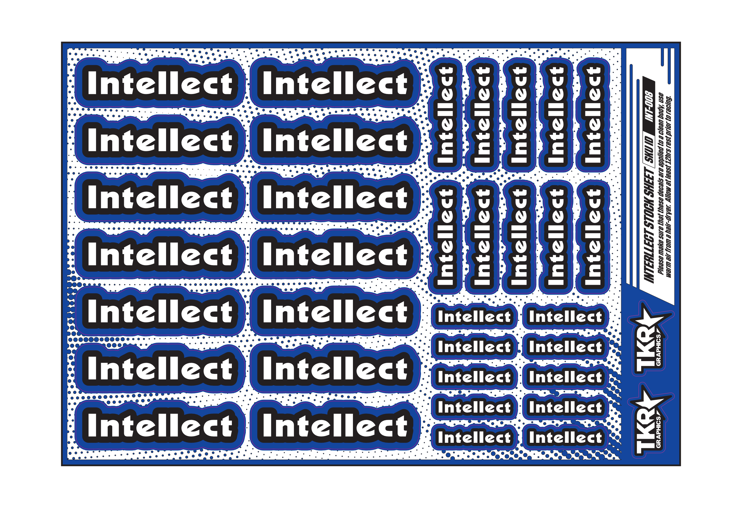 INTELLECT A5 STOCK SHEET