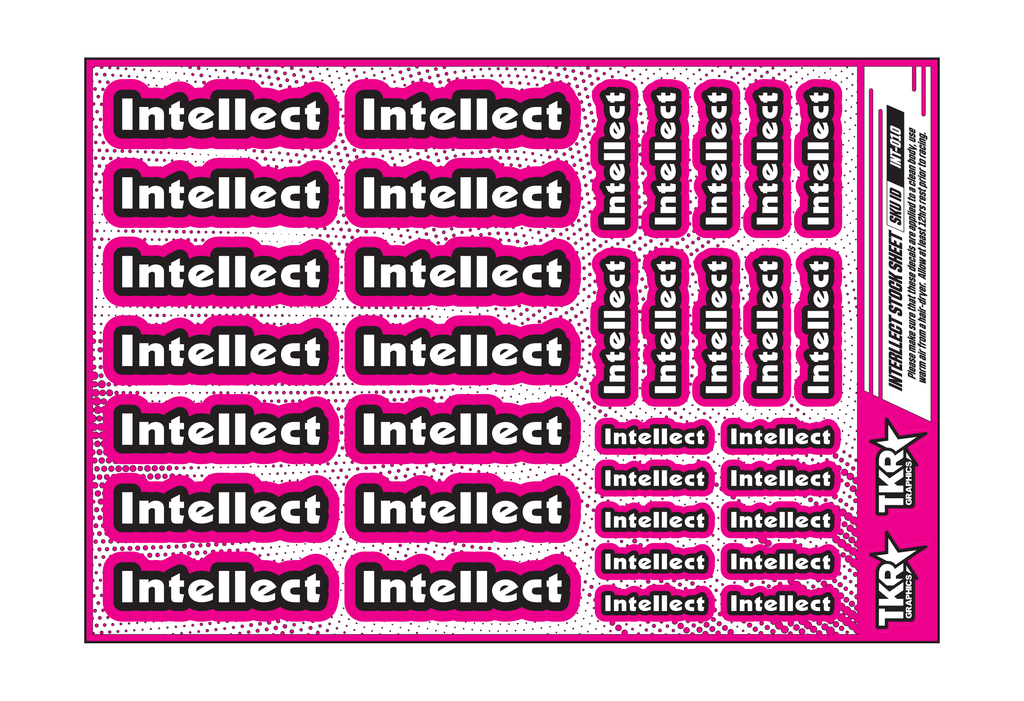 INTELLECT A5 STOCK SHEET