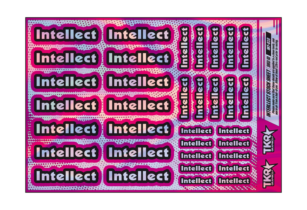 HOLOGRAPHIC INTELLECT A5 STOCK SHEET
