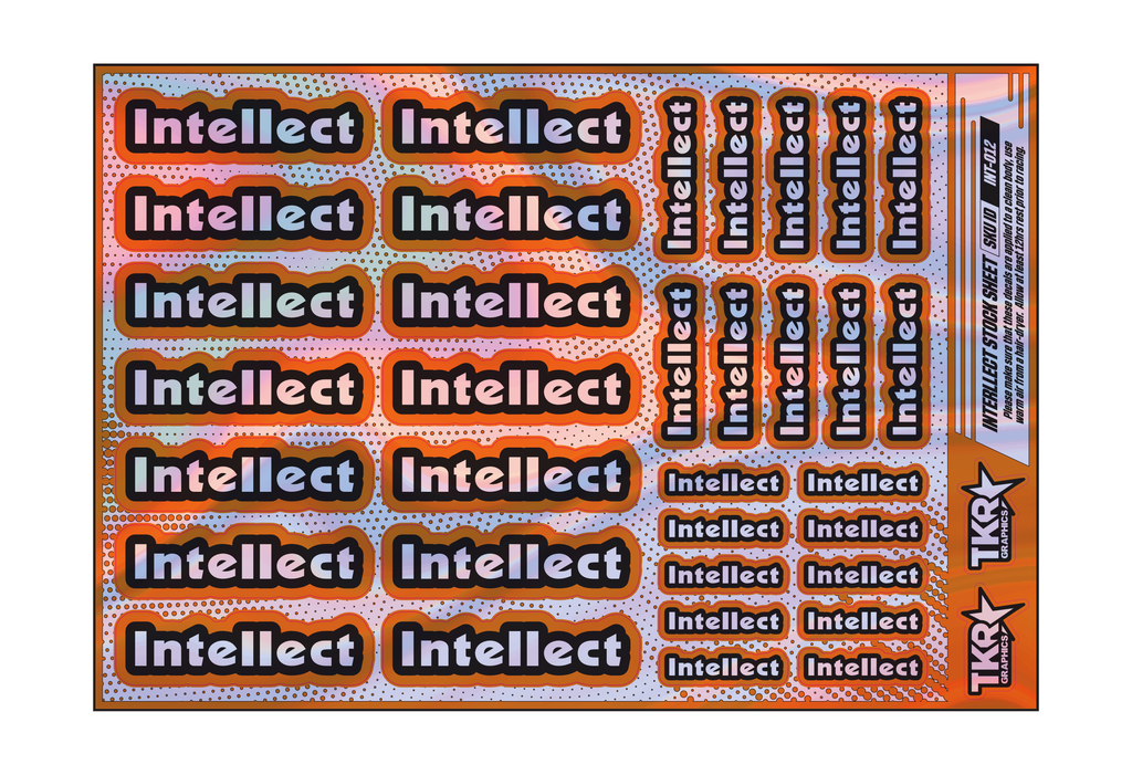 HOLOGRAPHIC INTELLECT A5 STOCK SHEET