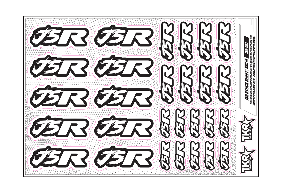 J5R A5 STOCK SHEET