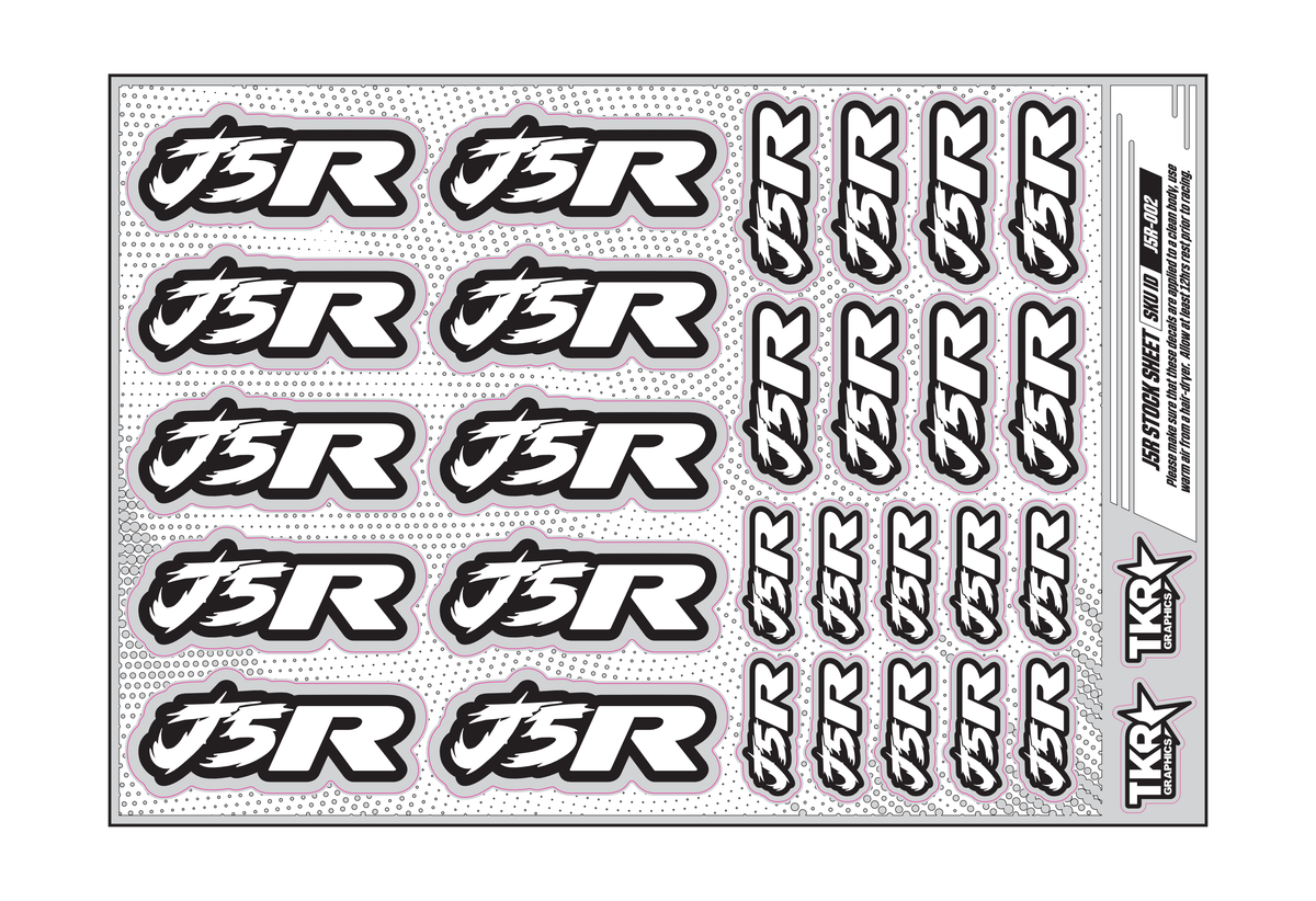 J5R A5 STOCK SHEET
