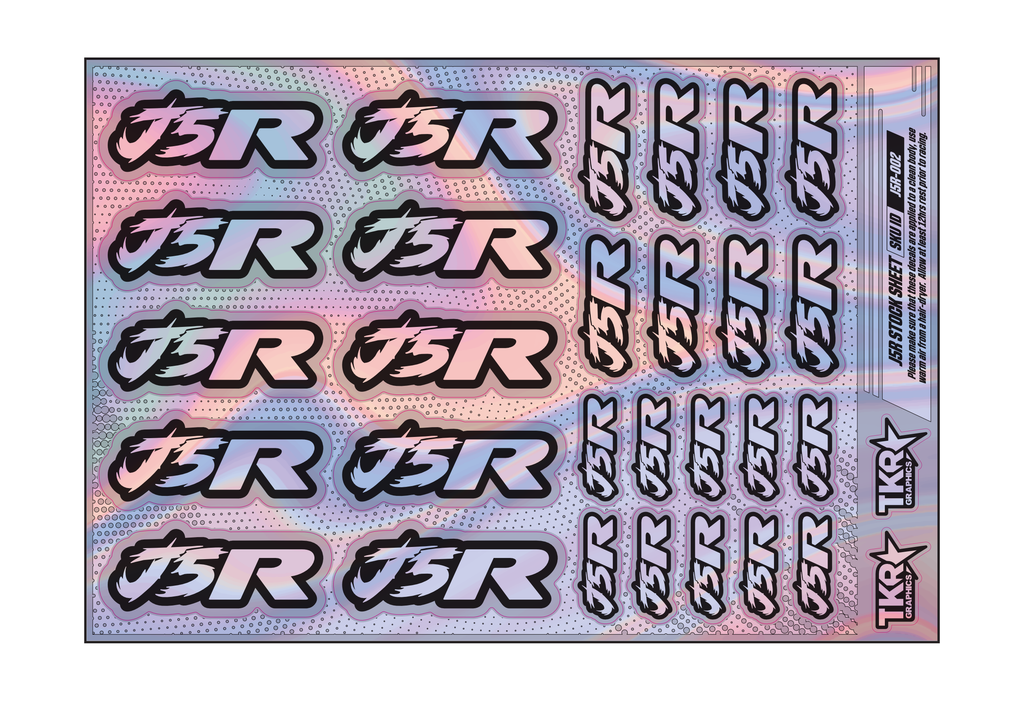 HOLOGRAPHIC J5R A5 STOCK SHEET