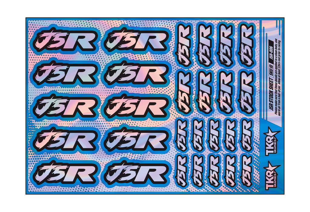 HOLOGRAPHIC J5R A5 STOCK SHEET