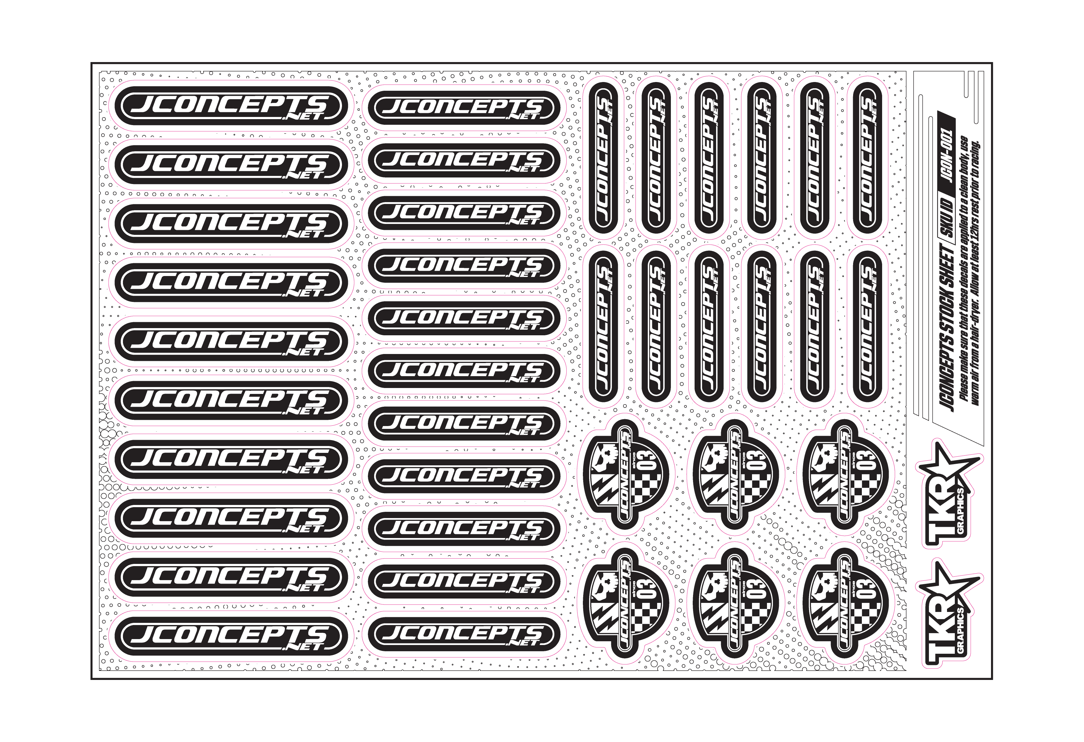 JCONCEPTS A5 STOCK SHEET