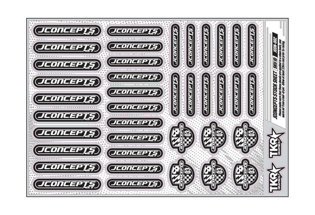 JCONCEPTS A5 STOCK SHEET