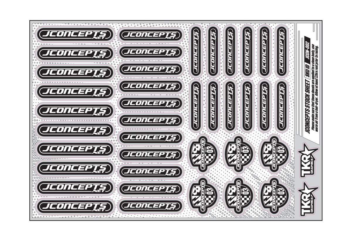 JCONCEPTS A5 STOCK SHEET