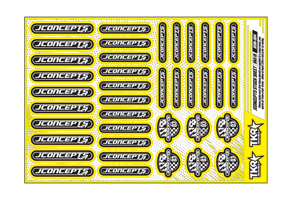 JCONCEPTS A5 STOCK SHEET