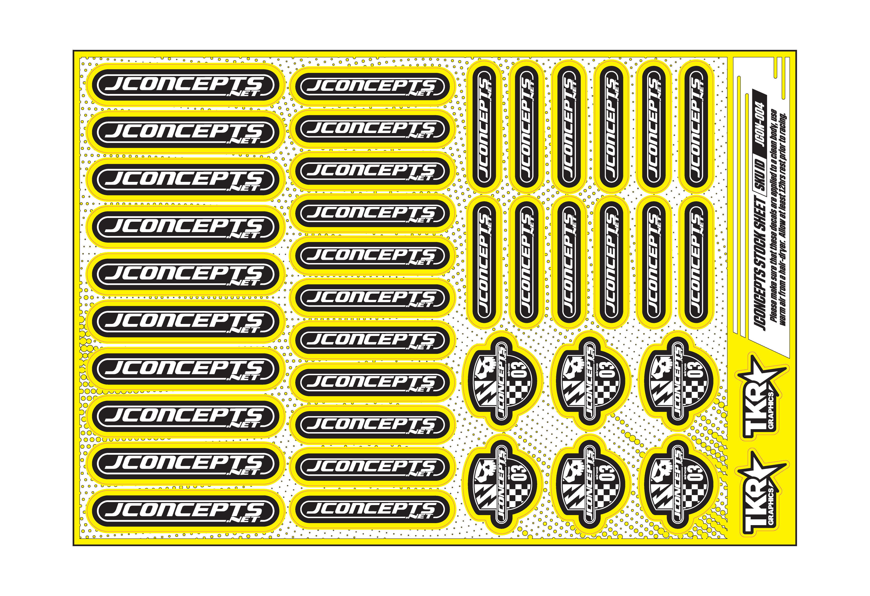 JCONCEPTS A5 STOCK SHEET