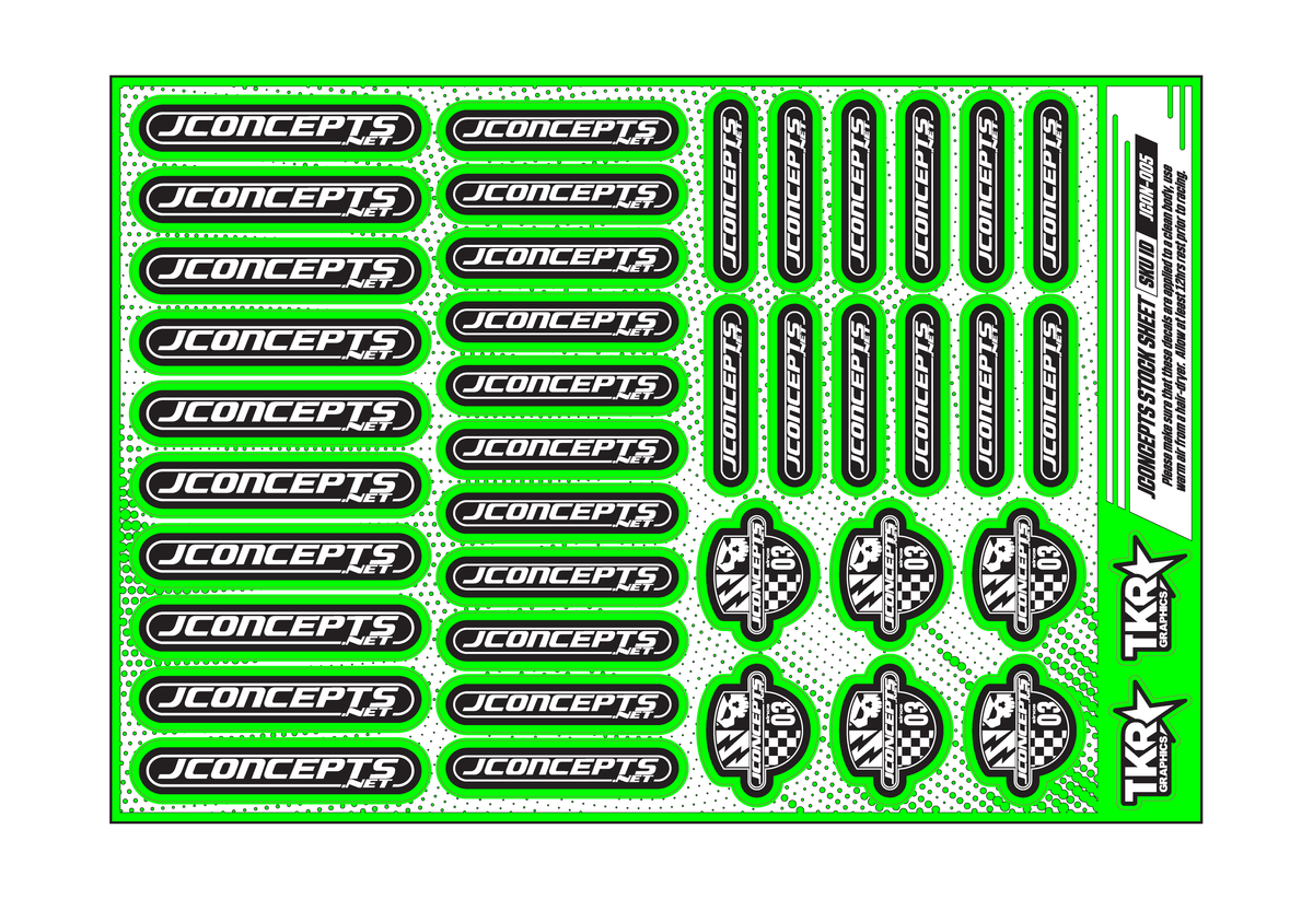 JCONCEPTS A5 STOCK SHEET