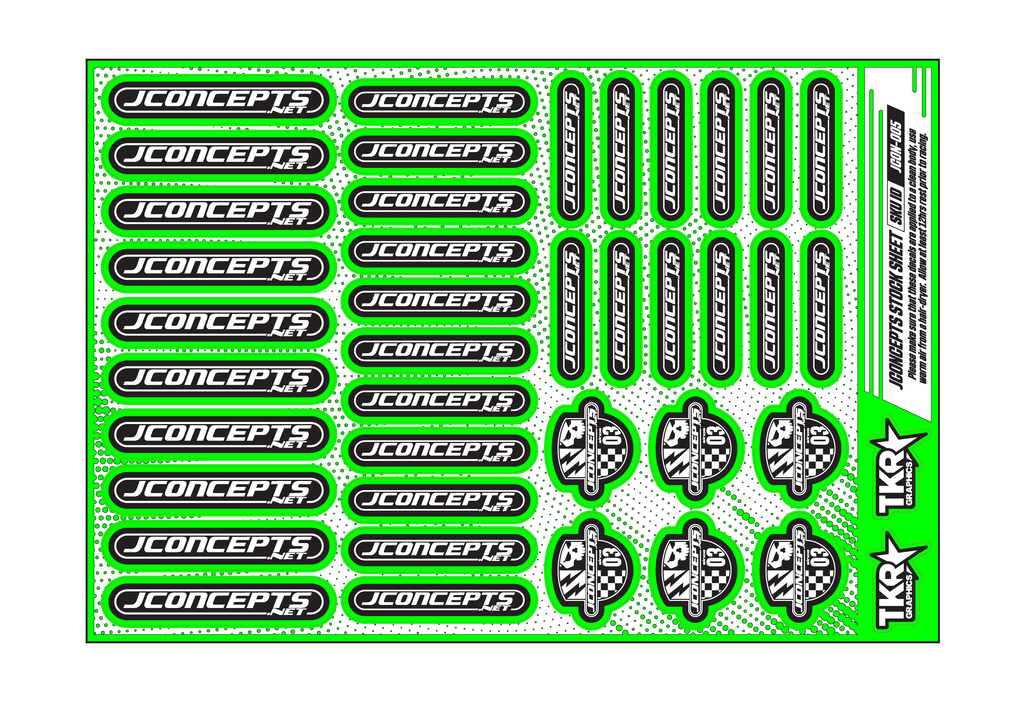 JCONCEPTS A5 STOCK SHEET