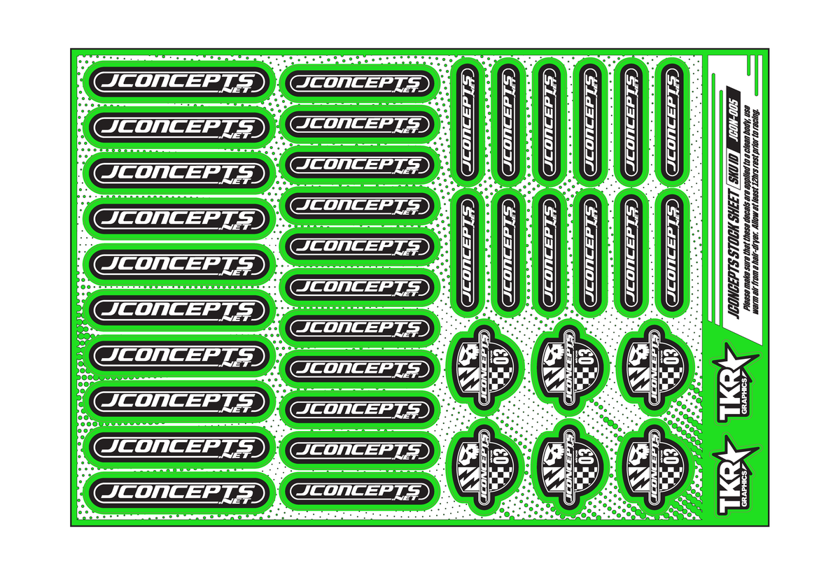JCONCEPTS A5 STOCK SHEET