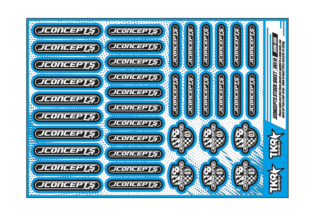JCONCEPTS A5 STOCK SHEET