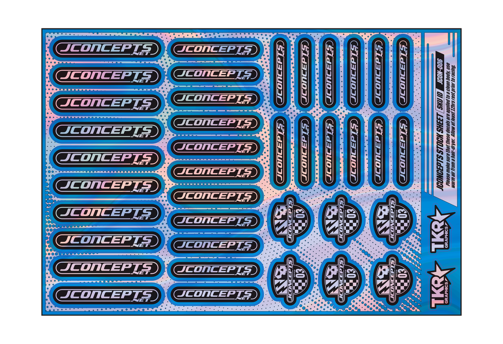 HOLOGRAPHIC JCONCEPTS A5 STOCK SHEET