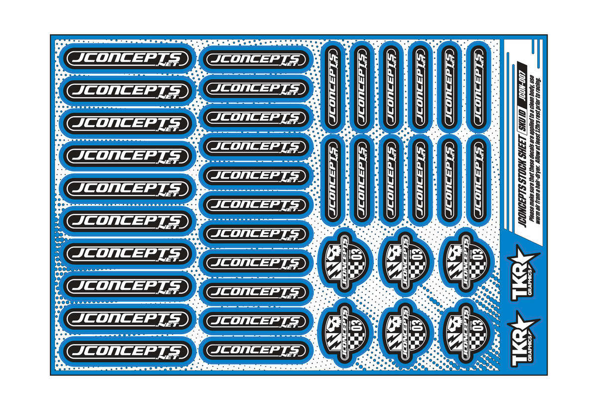 JCONCEPTS A5 STOCK SHEET
