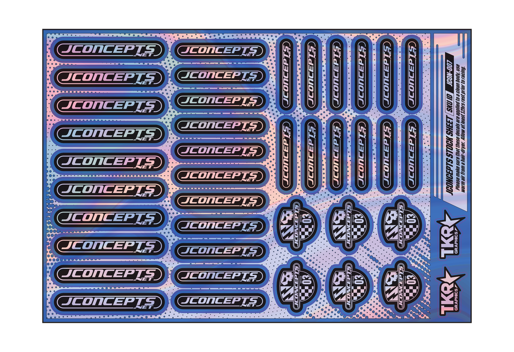 HOLOGRAPHIC JCONCEPTS A5 STOCK SHEET