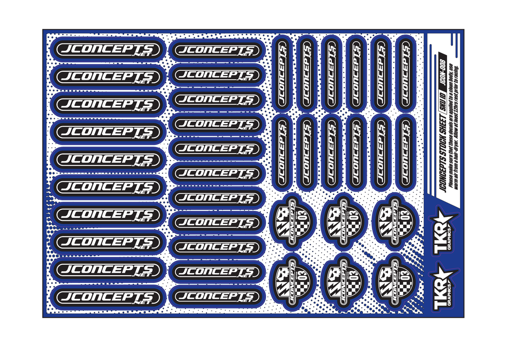 JCONCEPTS A5 STOCK SHEET