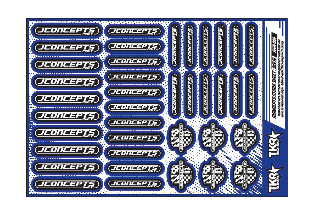 JCONCEPTS A5 STOCK SHEET