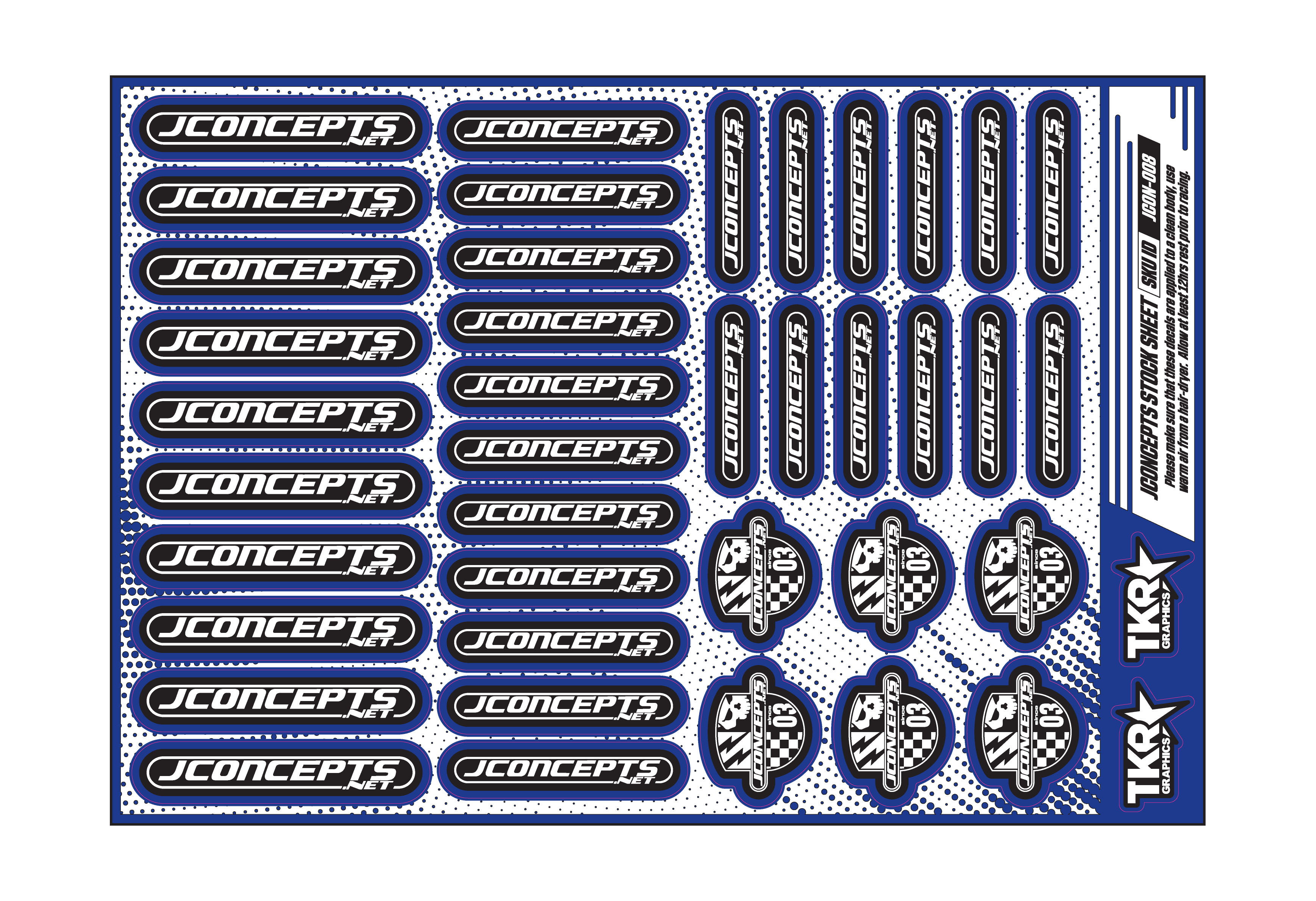 JCONCEPTS A5 STOCK SHEET