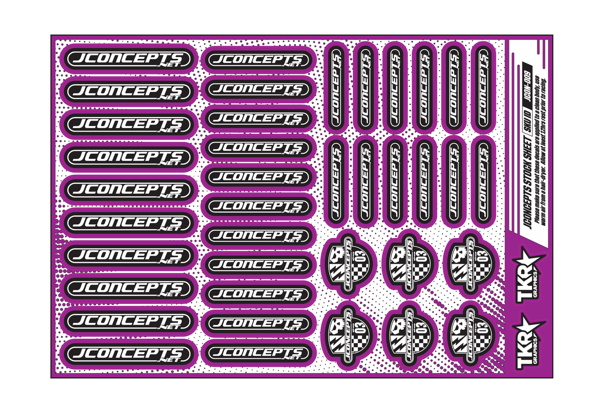 JCONCEPTS A5 STOCK SHEET