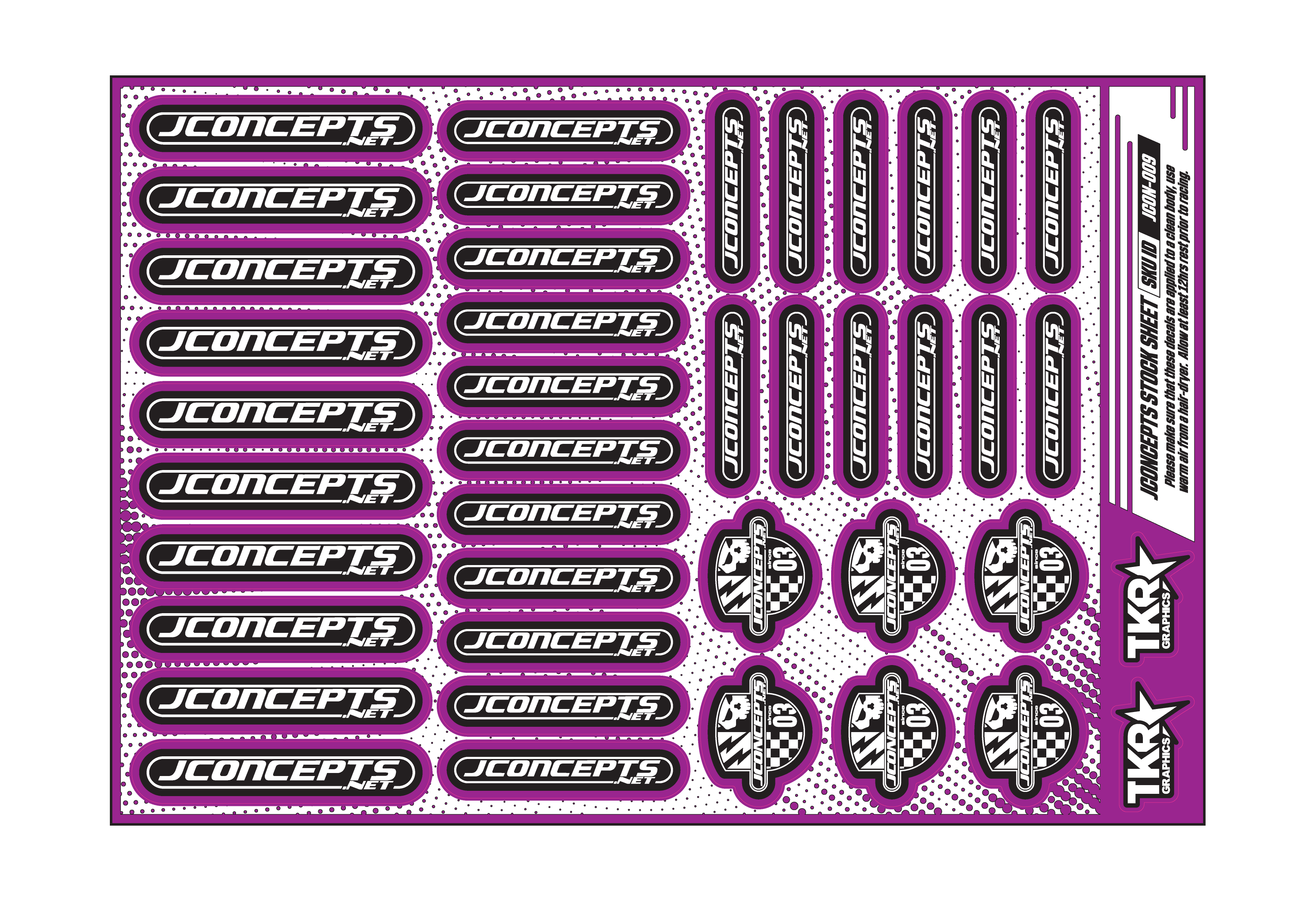 JCONCEPTS A5 STOCK SHEET