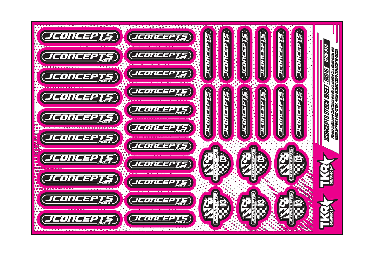 JCONCEPTS A5 STOCK SHEET