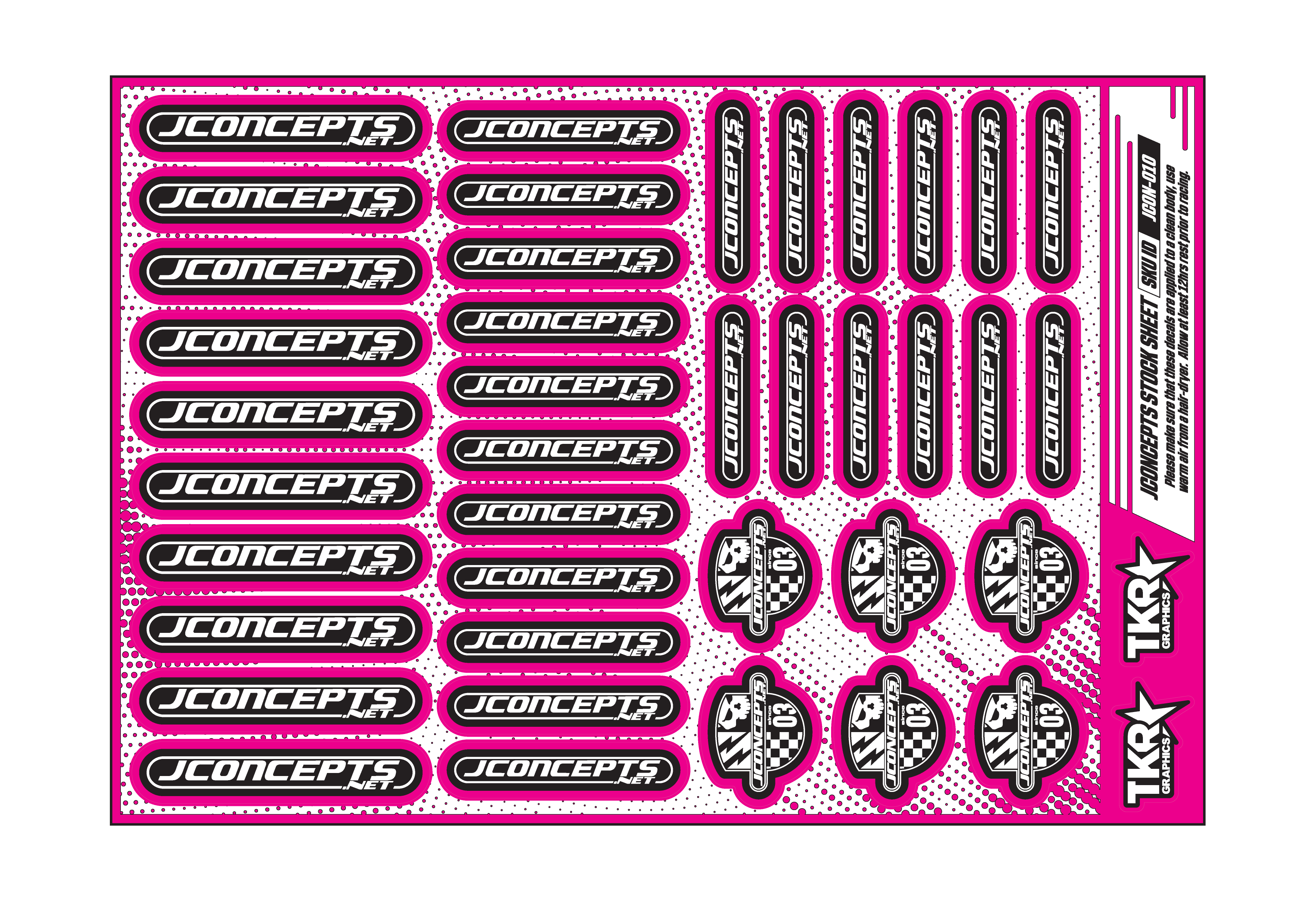 JCONCEPTS A5 STOCK SHEET
