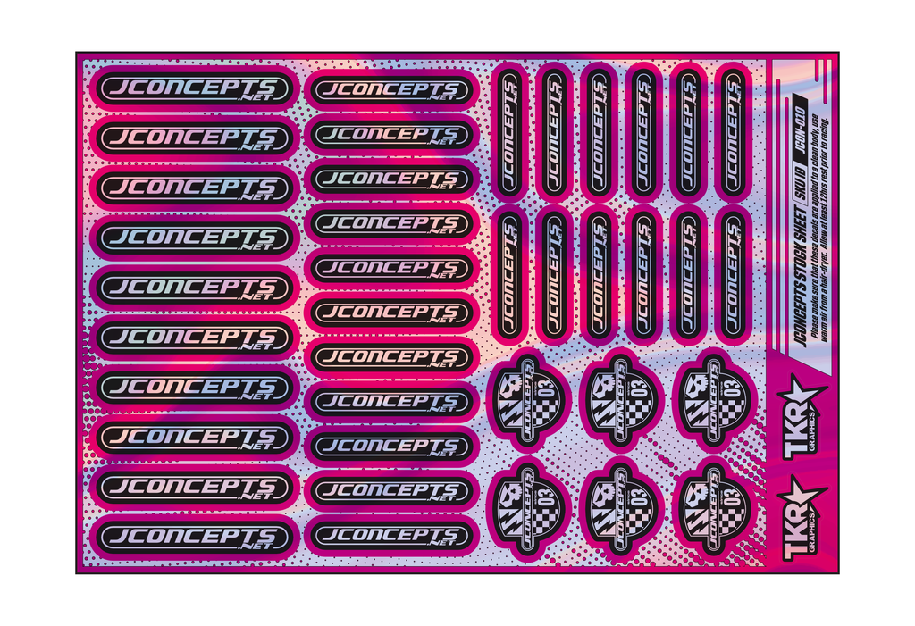 HOLOGRAPHIC JCONCEPTS A5 STOCK SHEET
