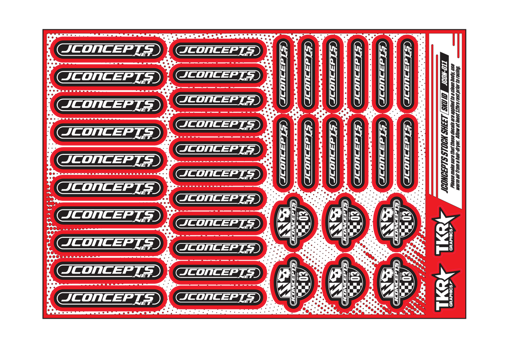 JCONCEPTS A5 STOCK SHEET